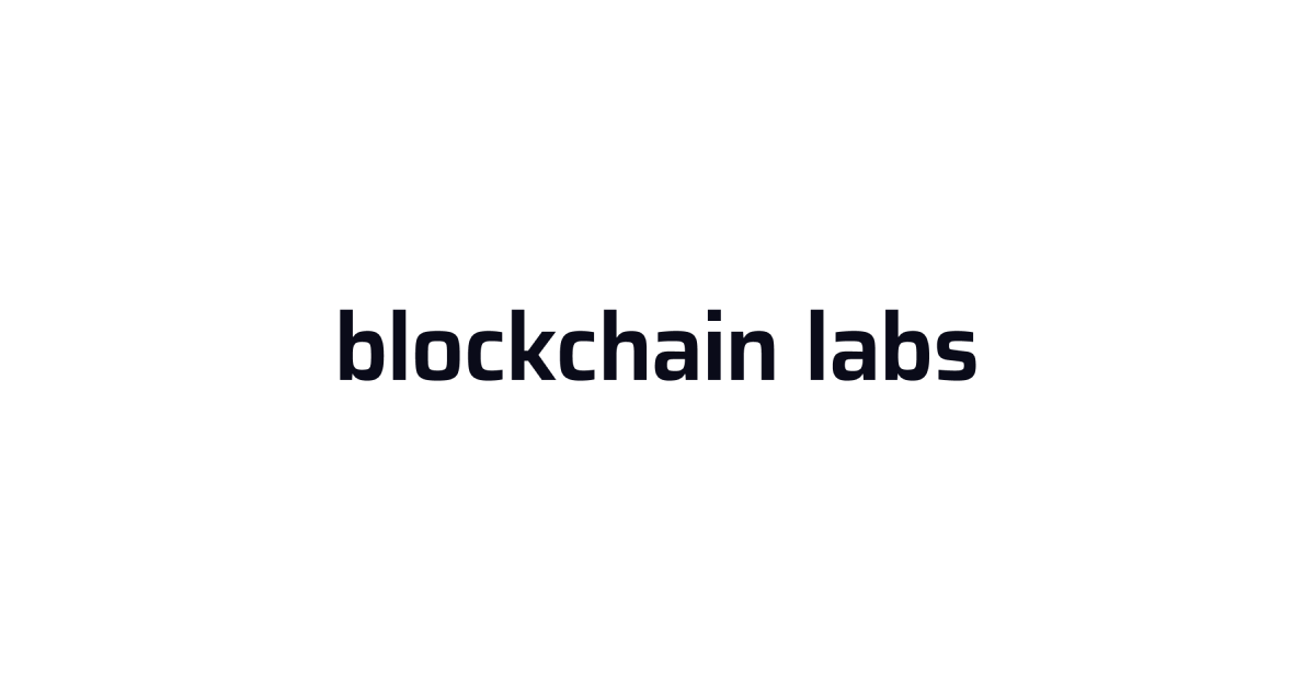 Blockchain Labs Founder of Blockchain Labs